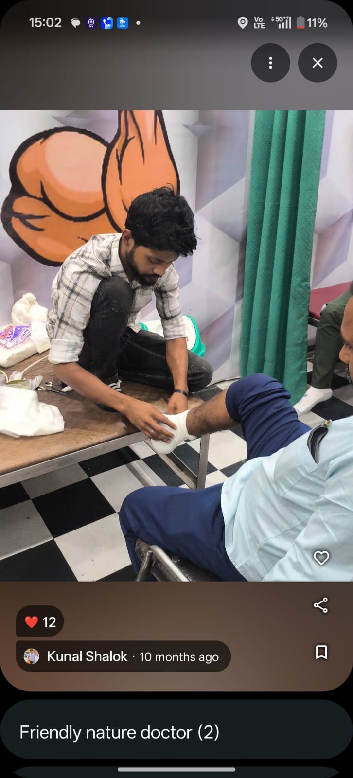 Bone setter care