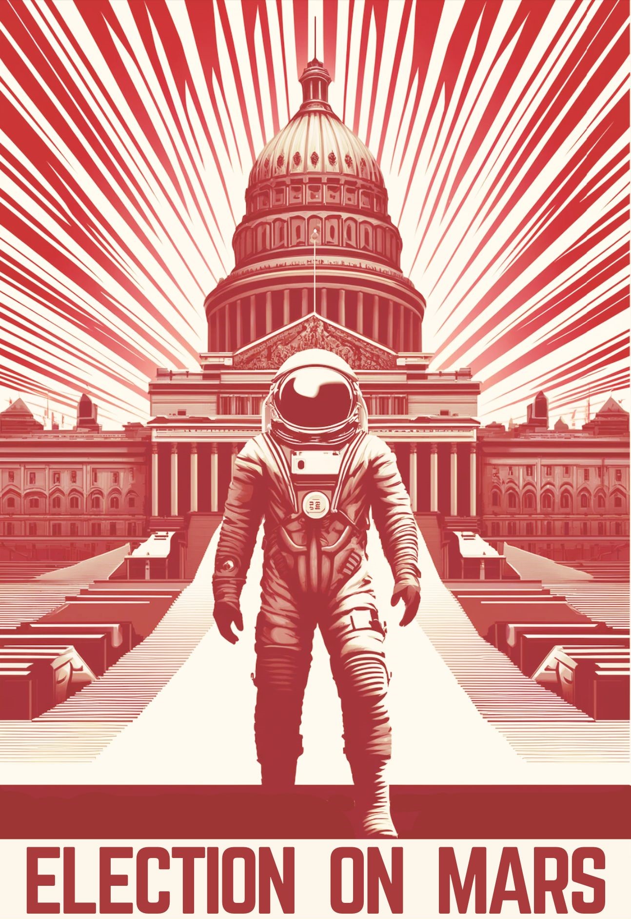 Election on Mars book cover