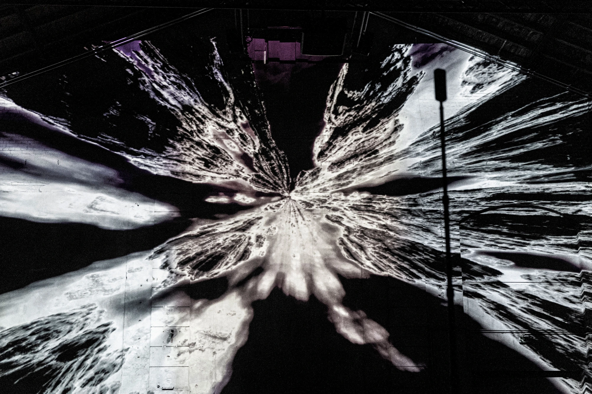 ENTROPY audio/visual immersive installation at Kunstkraftwerk, Leipzig detail 6
