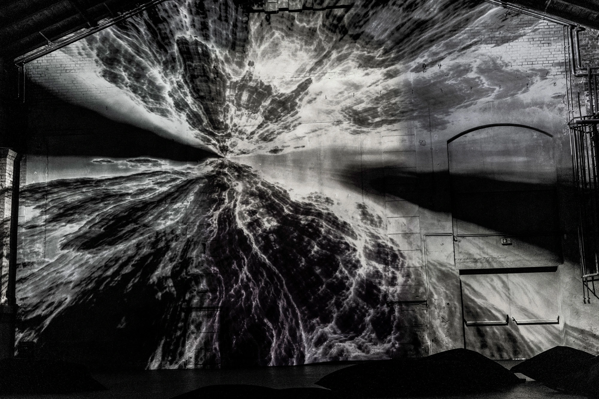 ENTROPY audio/visual immersive installation at Kunstkraftwerk, Leipzig detail 5