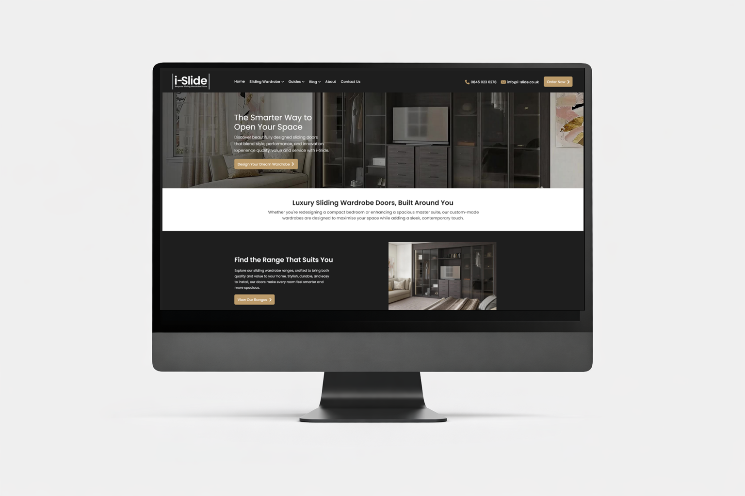 i-Slide — Web Design by Yellow, marketing agency Liverpool