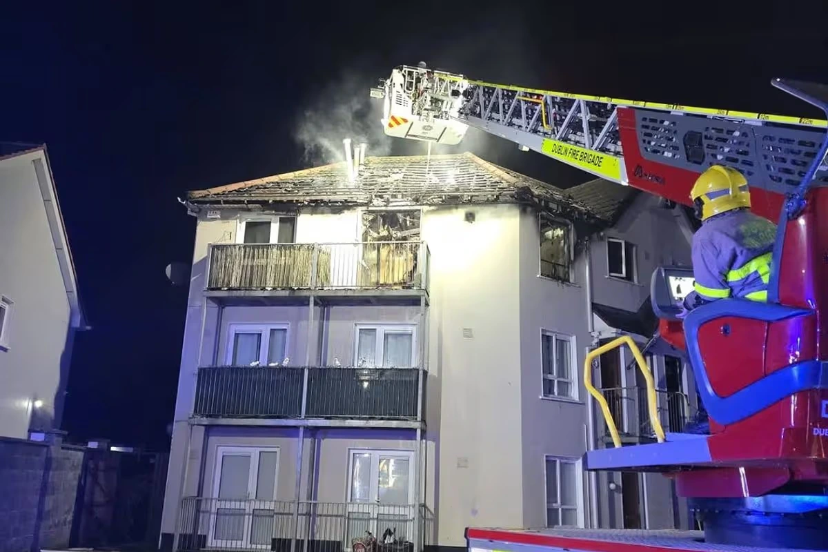 Two hospitalised as another apartment fire breaks out in Swords