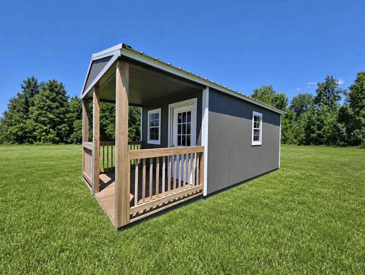 Portable Cabin Shed with Porch