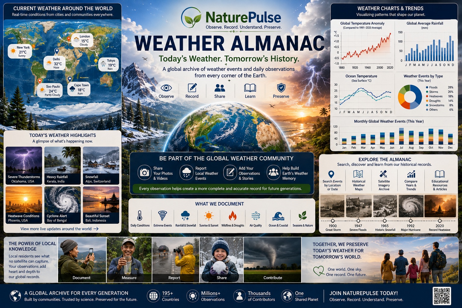 Weather Almanac — Today's Weather. Tomorrow's History.