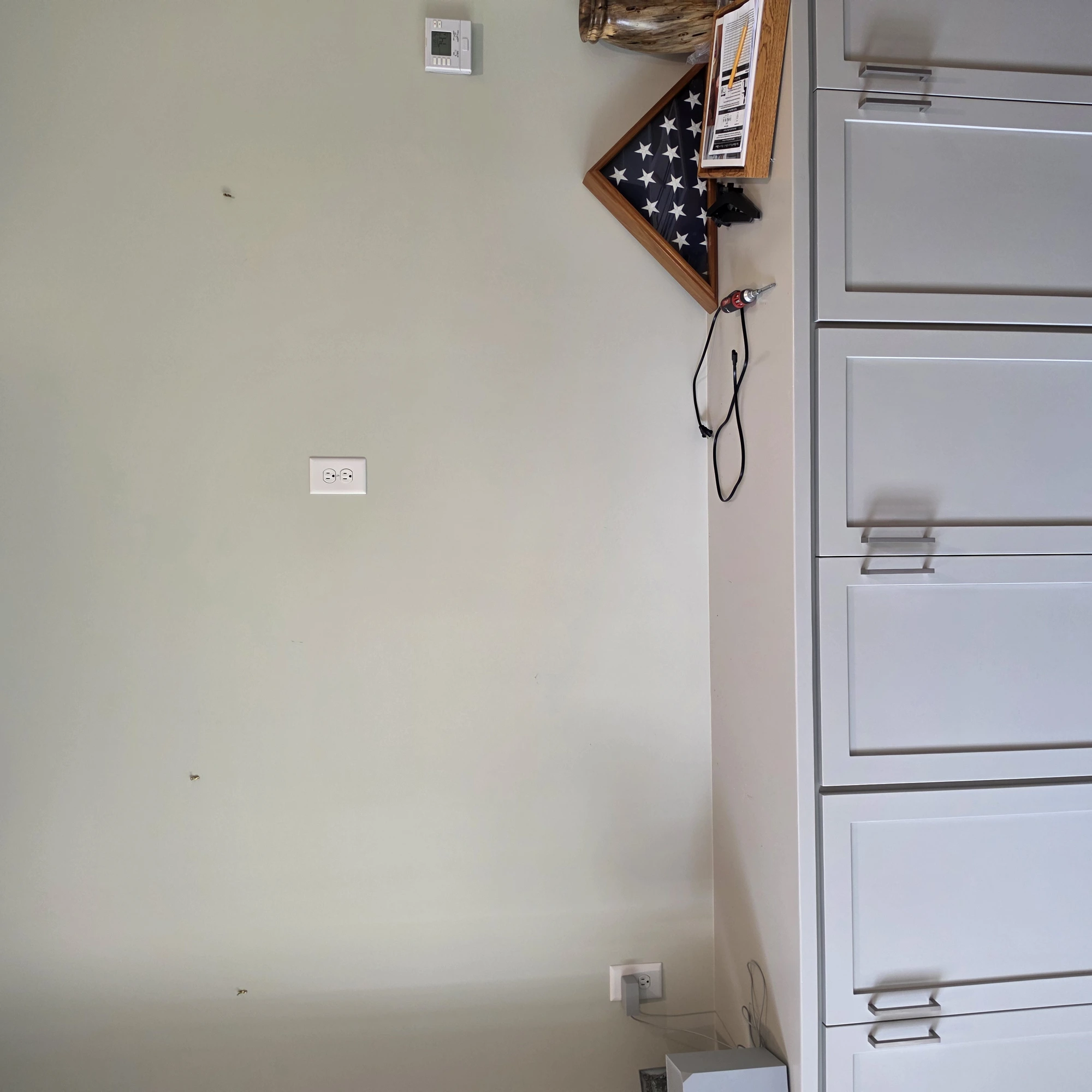Family Room TV Mount before installation in Rocky Mount, NC
