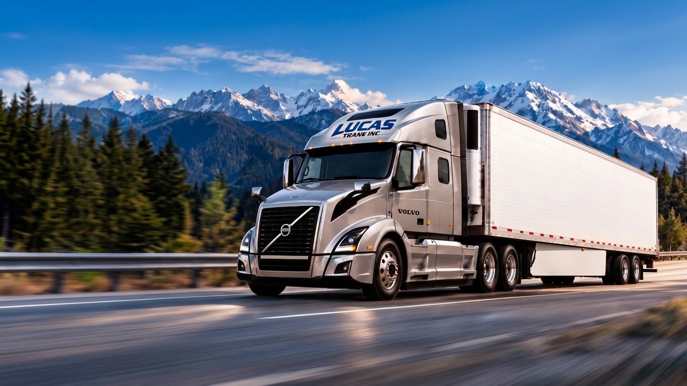 Refrigerated freight truck