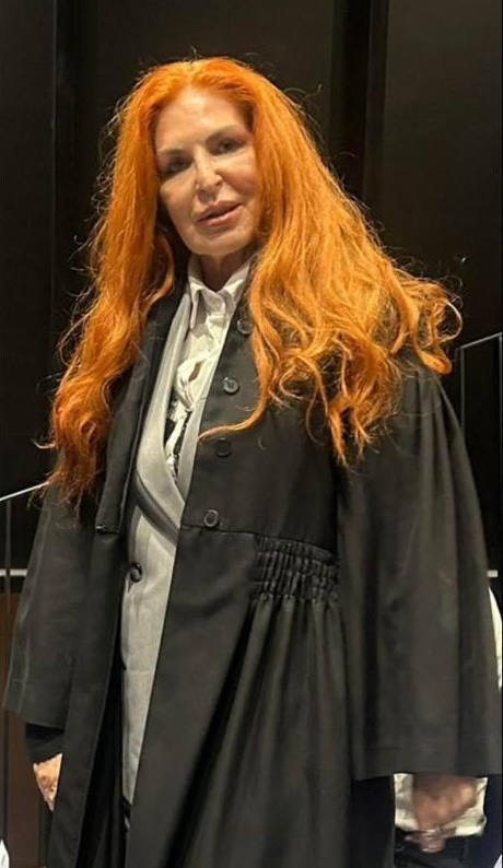 Dra. Maria João Nepomuceno in her robes