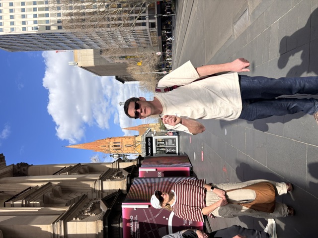 Martin near St Paul's Cathedral in the CBD