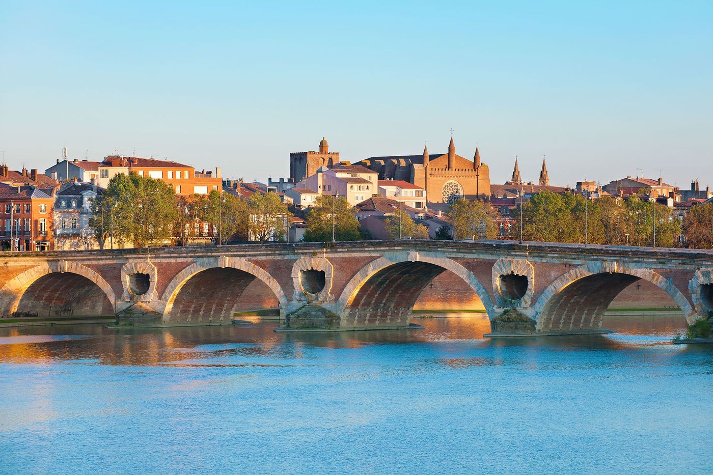 Toulouse · Le Pont Neuf sur la Garonne