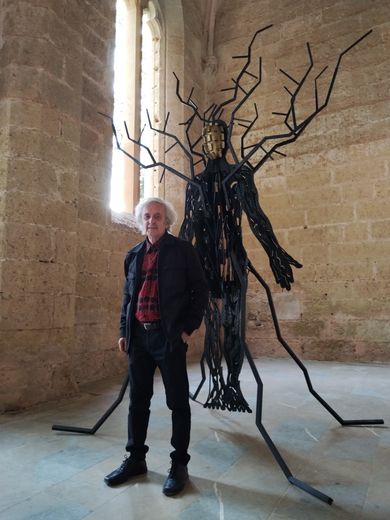 Chamane · exposition en abbaye
