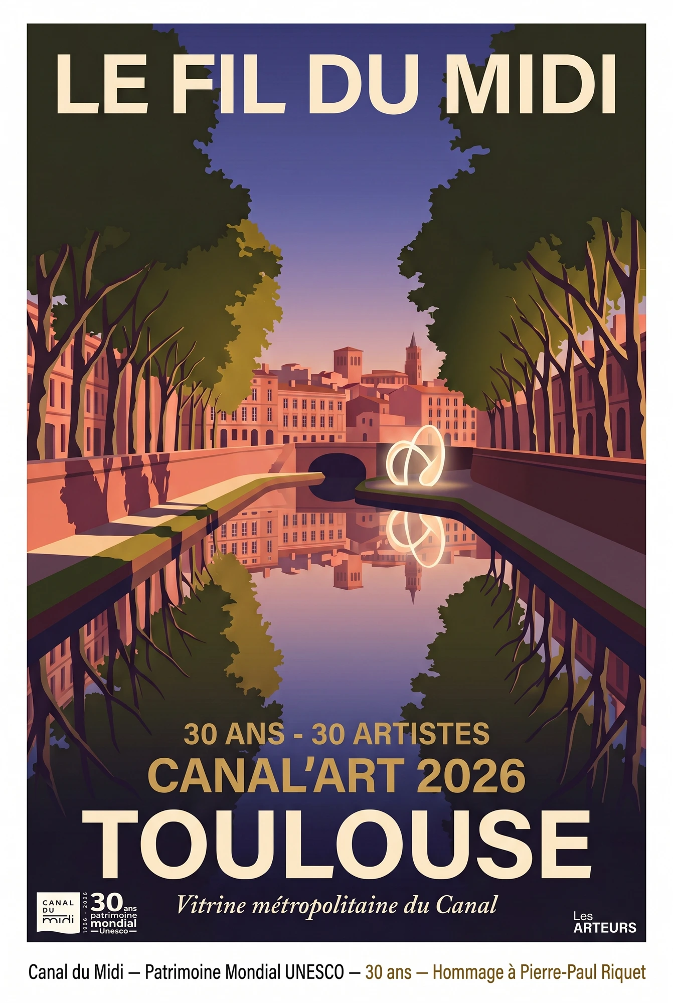 Affiche Canal'Art 2026 — Toulouse