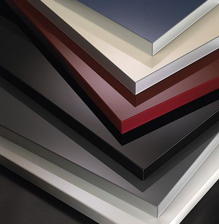 Acrylic finish sample