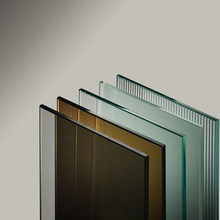 Glass finish sample