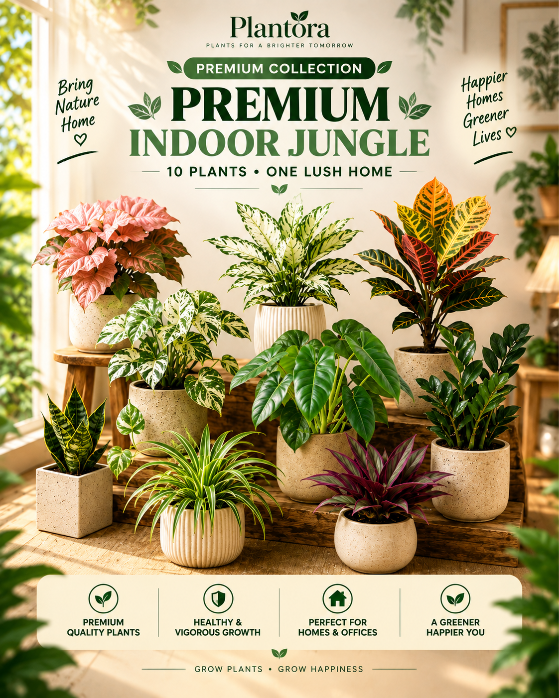 Premium Indoor Jungle Collection