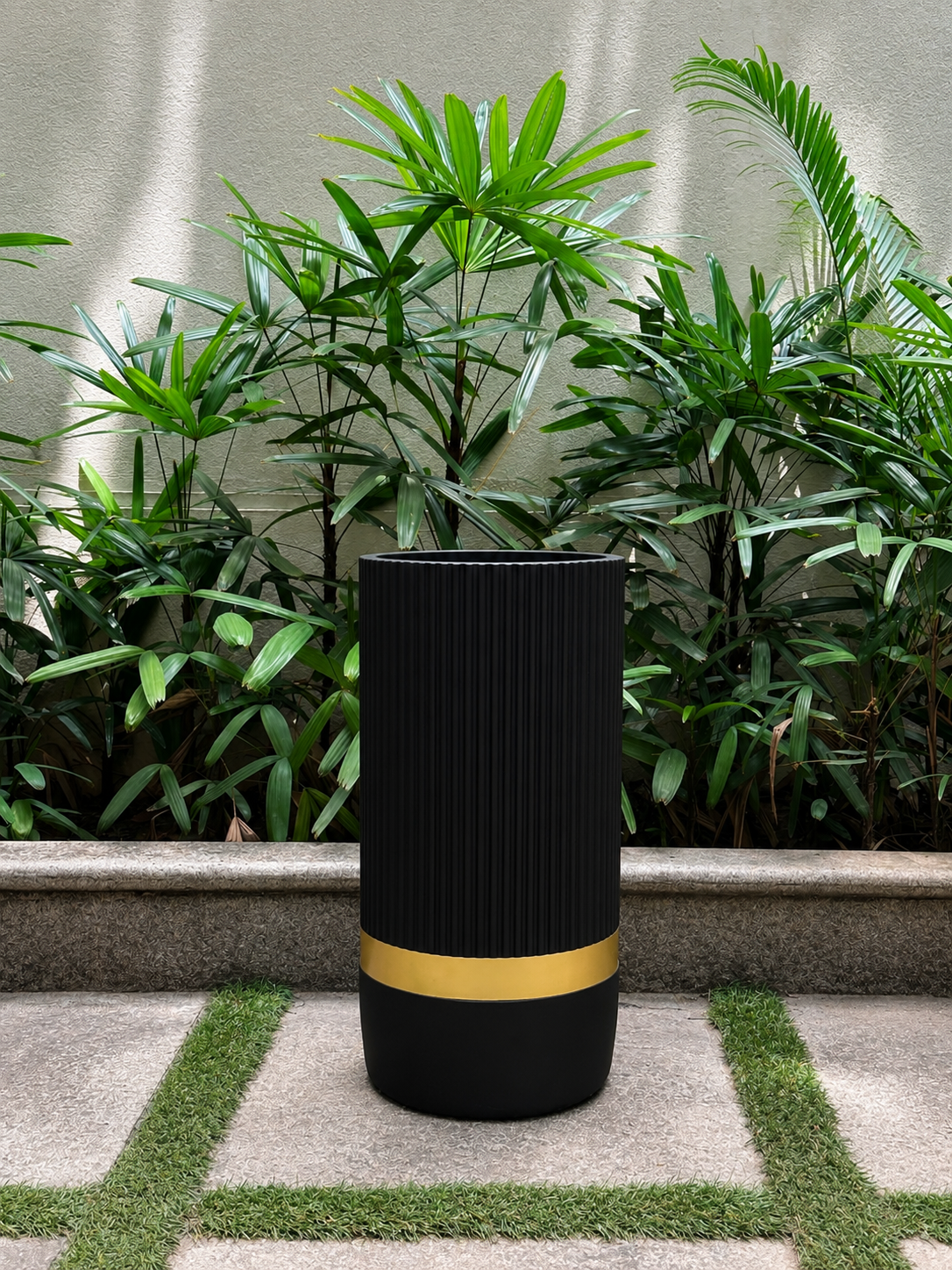 Tall Cylindrical Planter view 7