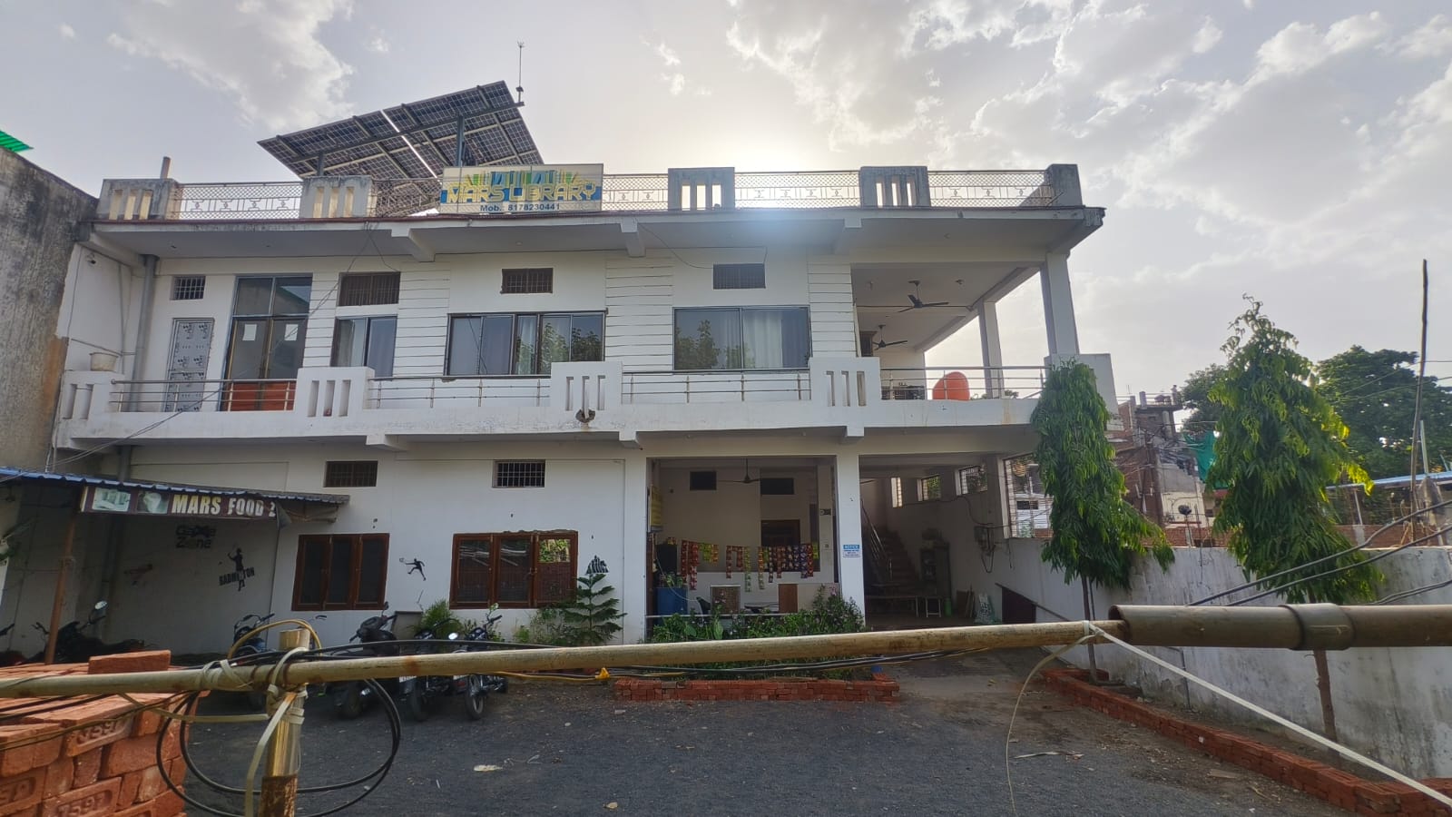 Mars Study Zone & WiFi Library building in Jabalpur