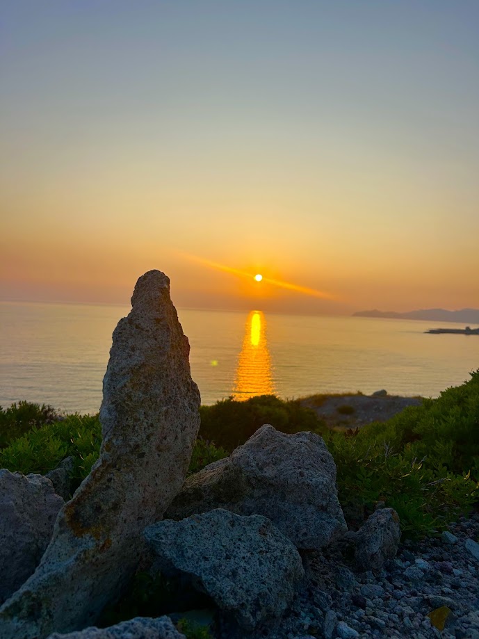Tramonto sulla Scogliera