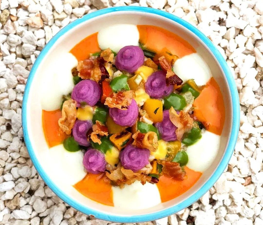 Insalata di farro multicolor